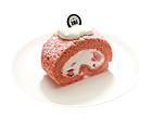 Strawberry Cream Roll Cake